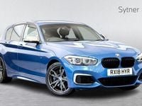 Used BMW M140 M Sport 335 HP (246 kW) 2018 Blue Hatchback