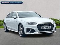 Begagnad Audi A4 S-Line 204 HK (150 kW) 2024 Vit Kombi