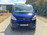 Used Ford Transit Custom Limited 125 HP (91 kW) 2015 Blue Van