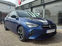 Used Vauxhall Corsa Ultimate 100 HP (73 kW) 2020 Blue Hatchback
