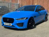 Used Jaguar XE S 250 HP (183 kW) 2020 Blue Sedan