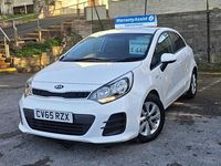 Used Kia Rio 2015 White Hatchback