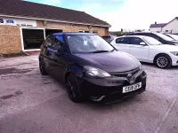 Used MG MG3 106 HP (77 kW) 2018 Black Hatchback