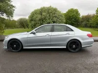 Used Mercedes E220 AMG 2013 Silver Sedan