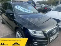 Used Audi Q5 S-line plus 190 HP (139 kW) 2016 Black SUV