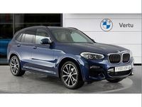 Used BMW X3 M Sport 190 HP (139 kW) 2018 Blue SUV