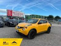 Used Nissan Juke N-Connecta 2016 Yellow SUV