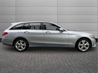 Begagnad Mercedes C220 Executive 170 HK (125 kW) 2017 Silver Kombi