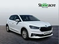 Used Skoda Fabia Comfort 95 HP (69 kW) 2022 White Hatchback
