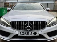Used Mercedes C250 AMG Line Premium Plus 204 HP (150 kW) 2016 Silver Sedan