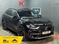 Used DS Automobiles DS7 Crossback Performance Line Plus 130 HP (95 kW) 2022 Black SUV