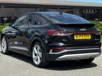 Used Audi Q4 Sportback e-tron S-Line 82 kW (112 HP) 2022 Black SUV
