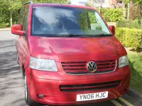 Used VW Caravelle SE 2006 Red Van