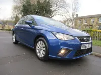 Begagnad Seat Ibiza SE 75 HK (55 kW) 2018 Blå Halvkombi
