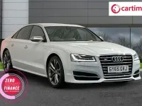 Used Audi S8 Advanced 520 HP (382 kW) 2015 White Sedan