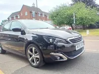 Used Peugeot 308 Allure 130 HP (95 kW) 2016 Black Hatchback