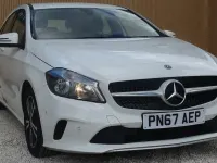 Used Mercedes A180 SE 109 HP (80 kW) 2017 White Hatchback