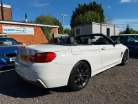 Used BMW 428 M Sport 245 HP (180 kW) 2016 White Cabriolet