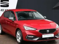Used Seat Leon FR 110 HP (80 kW) 2023 Red Hatchback