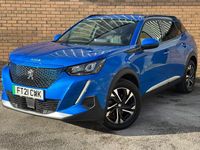 Używany Peugeot e-2008 Allure 50 kW (68 KM) 2021 Niebieski SUV