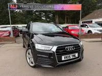 Begagnad Audi Q3 S-line plus 184 HK (135 kW) 2015 Svart SUV