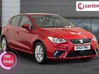 Used Seat Ibiza SE Technology 95 HP (69 kW) 2021 Red Hatchback