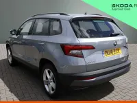Used Skoda Karoq SE 113 HP (83 kW) 2018 Business grey metallic SUV