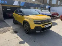Used Jeep Avenger Summit 100 HP (73 kW) 2025 Yellow SUV