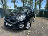 Used Ford Tourneo Custom Titanium 130 HP (95 kW) 2020 Black Van