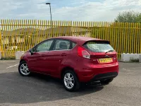 Used Ford Fiesta Zetec 2015 Red Hatchback