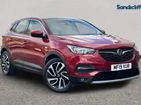 Used Vauxhall Grandland X Elite 131 HP (96 kW) 2021 Red SUV