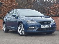 Used Seat Leon FR 125 HP (91 kW) 2017 Blue Hatchback