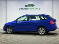 Used Skoda Fabia SE 95 HP (69 kW) 2020 Blue Hatchback