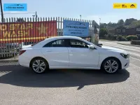 Used Mercedes CLA200 Edition 136 HP (100 kW) 2018 White Coupe