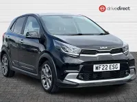 Used Kia Picanto X-Line 67 HP (49 kW) 2022 Black Hatchback
