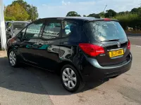 Used Vauxhall Meriva 98 HP (72 kW) 2017 Black MPV