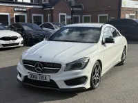 Used Mercedes CLA220 AMG 177 HP (130 kW) 2015 White Sedan