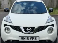 Used Nissan Juke Tekna 110 HP (80 kW) 2016 White SUV