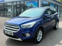 Used Ford Kuga Titanium 120 HP (88 kW) 2017 Blue SUV