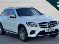 Used Mercedes GLC250 AMG Line Premium 204 HP (150 kW) 2017 White SUV