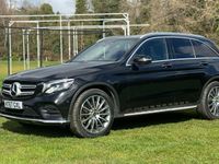 Used Mercedes GLC350 AMG line 258 HP (189 kW) 2017 Black Estate