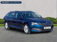 Used Skoda Superb SE 147 HP (108 kW) 2022 Blue Estate
