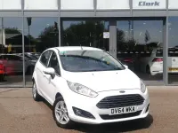 Used Ford Fiesta Zetec 80 HP (58 kW) 2014 White Hatchback
