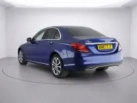 Used Mercedes C200 2017 Blue Sedan