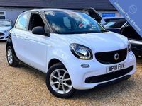 Used Smart ForFour Passion 90 HP (66 kW) 2018 Black Hatchback