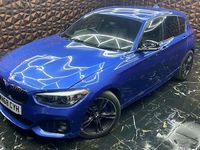 Used BMW 116 M Sport 116 HP (85 kW) 2018 Blue Hatchback