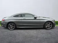 Begagnad Mercedes C200 AMG line 2023 Grå Sportkupé
