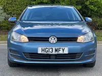 Second-hand VW Golf VII SE 105 CP (77 kW) 2013 Albastru Hatchback