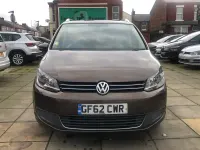 Used VW Touran SE 105 HP (77 kW) 2012 Brown MPV