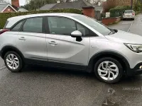 Used Vauxhall Crossland X S 99 HP (72 kW) 2018 Silver SUV
